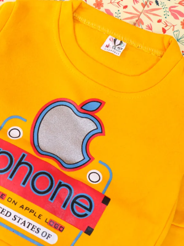 1.5Yr - 4Yrs Apple Yellow Suit For Kids SG BS84
