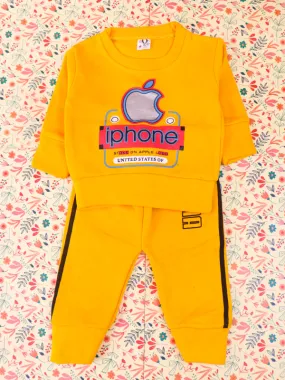 1.5Yr - 4Yrs Apple Yellow Suit For Kids SG BS84