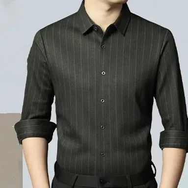 🔥2025 HOT SALE - 55% OFF🔥Premium Men's Wool & Silk Warm Shirt