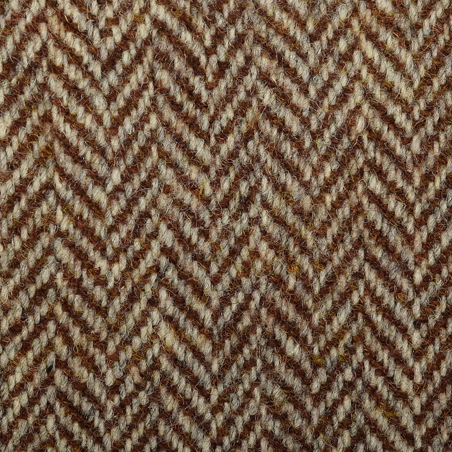41 Medium 1950s Mens Brown Wool Tweed Coat