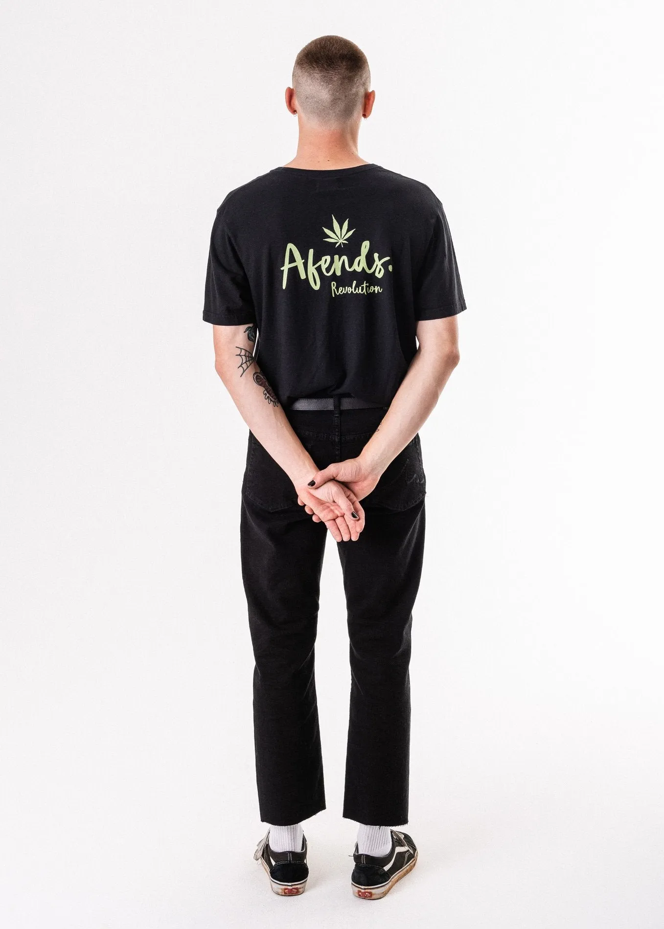 Afends Mens Revolution - Hemp Standard Fit Tee
