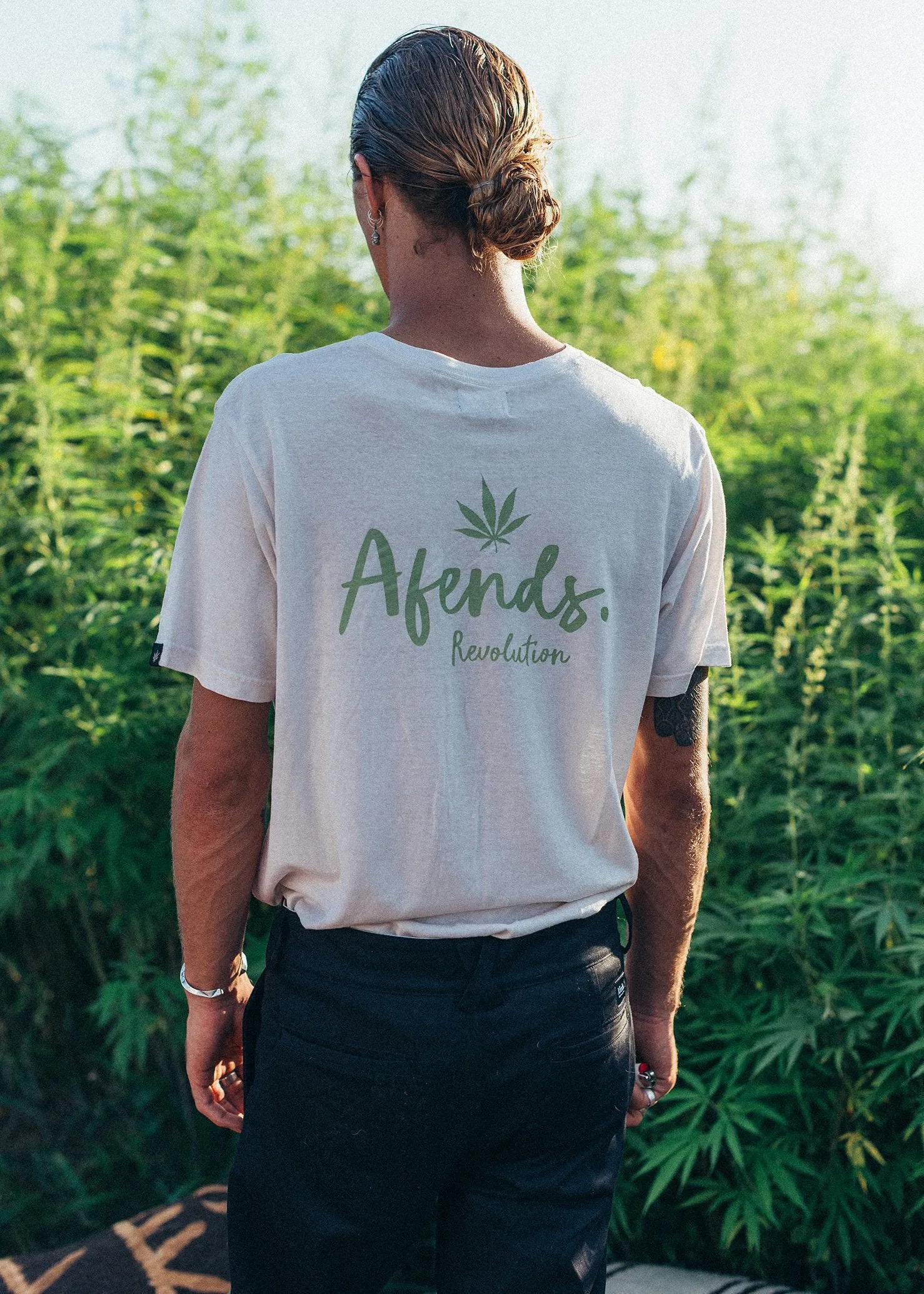 Afends Mens Revolution - Hemp Standard Fit Tee