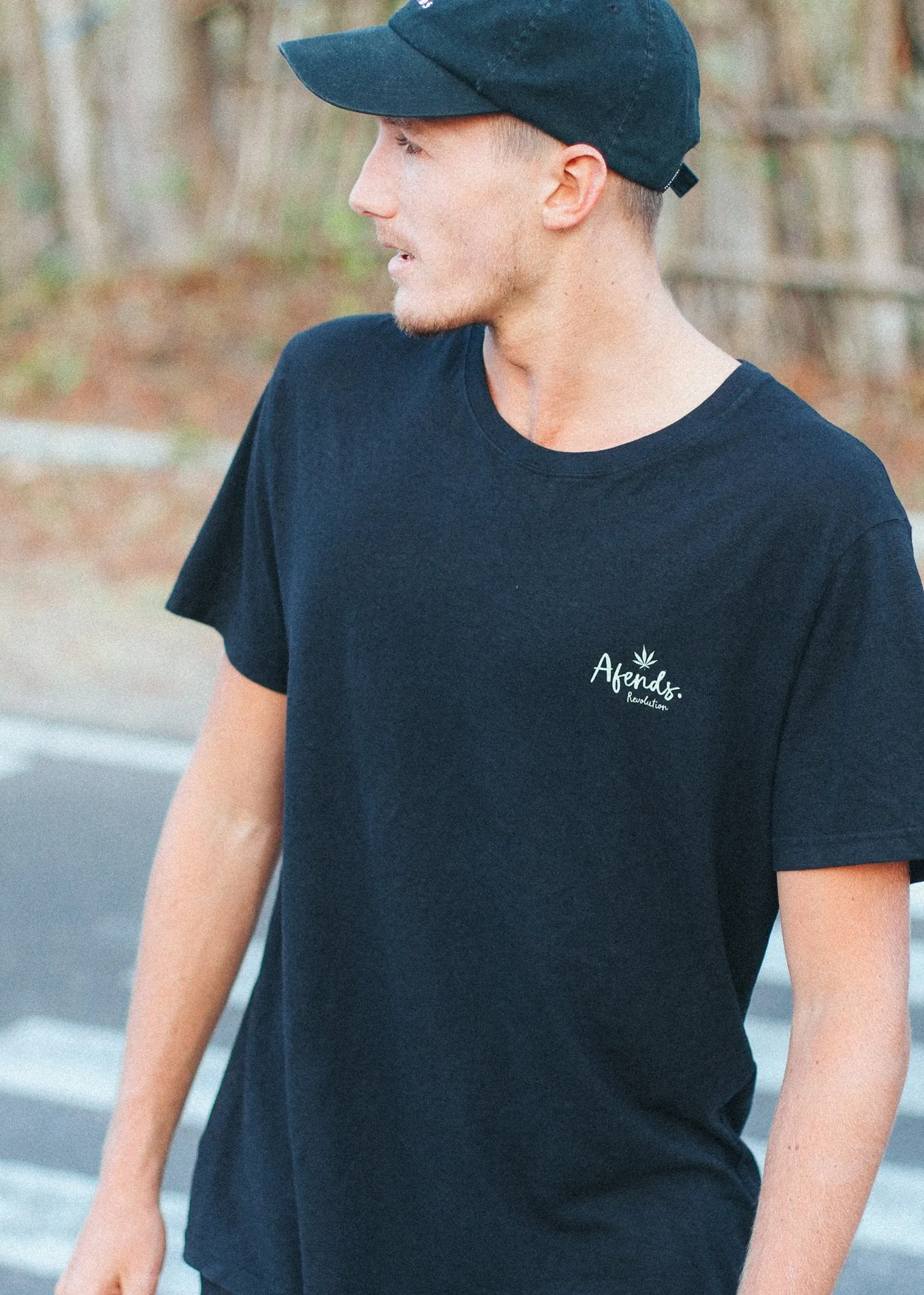 Afends Mens Revolution - Hemp Standard Fit Tee
