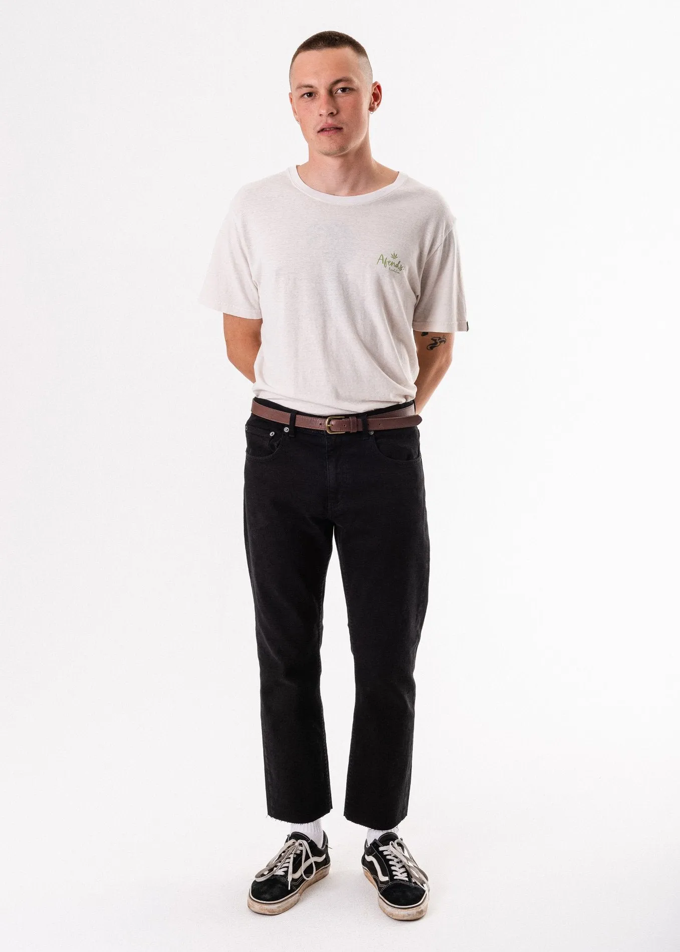 Afends Mens Revolution - Hemp Standard Fit Tee