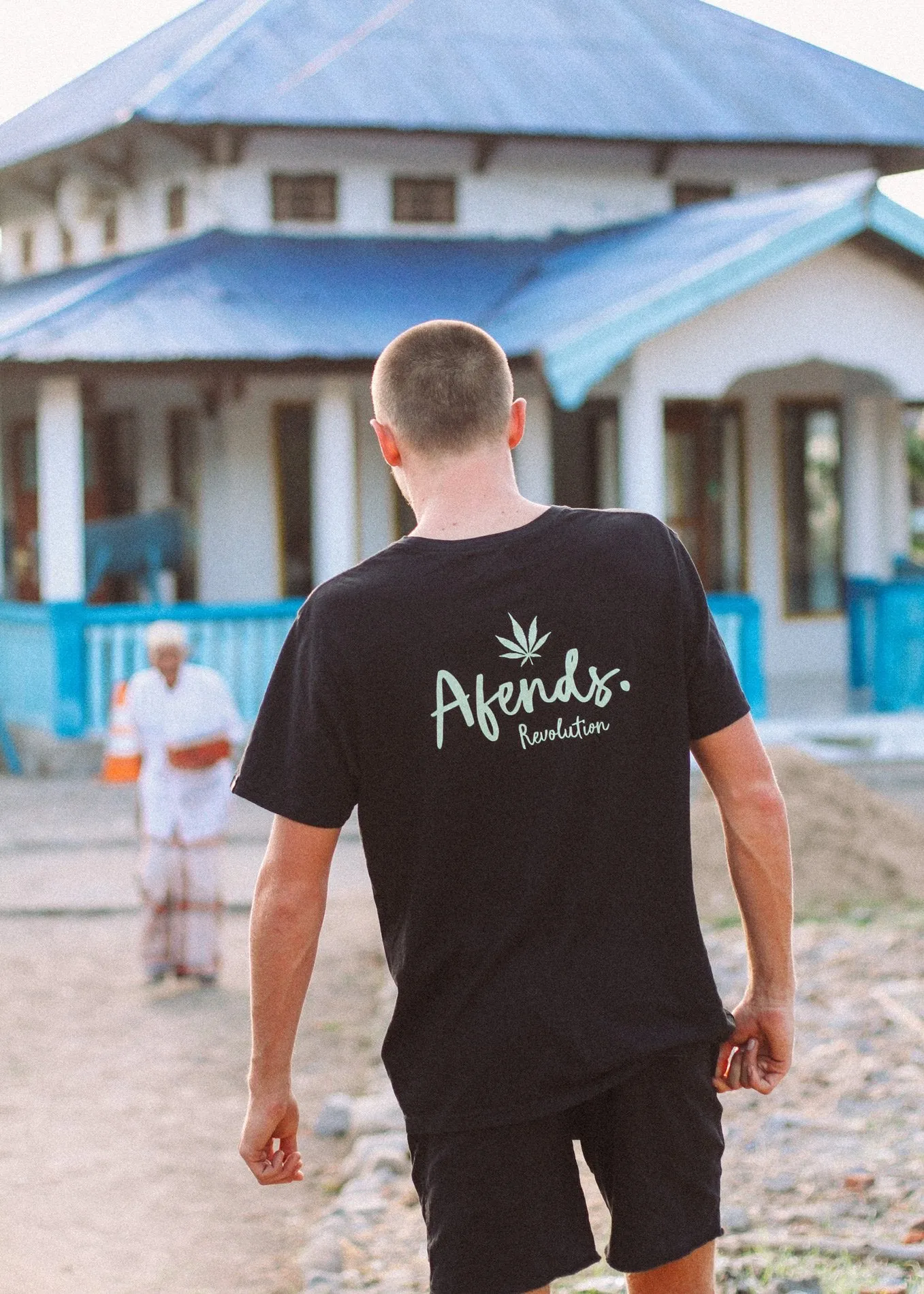 Afends Mens Revolution - Hemp Standard Fit Tee