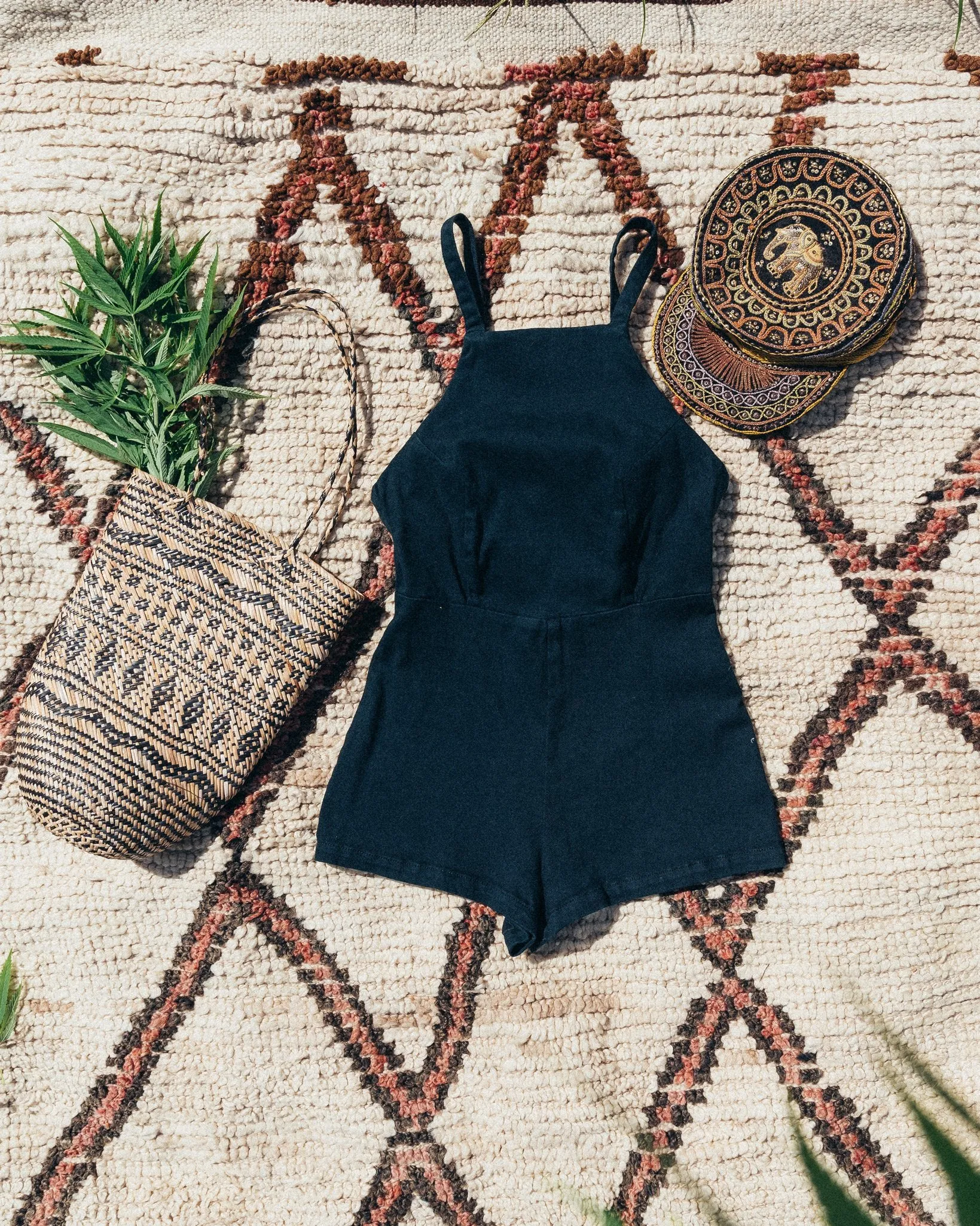 Afends Womens Junip - Hemp Playsuit