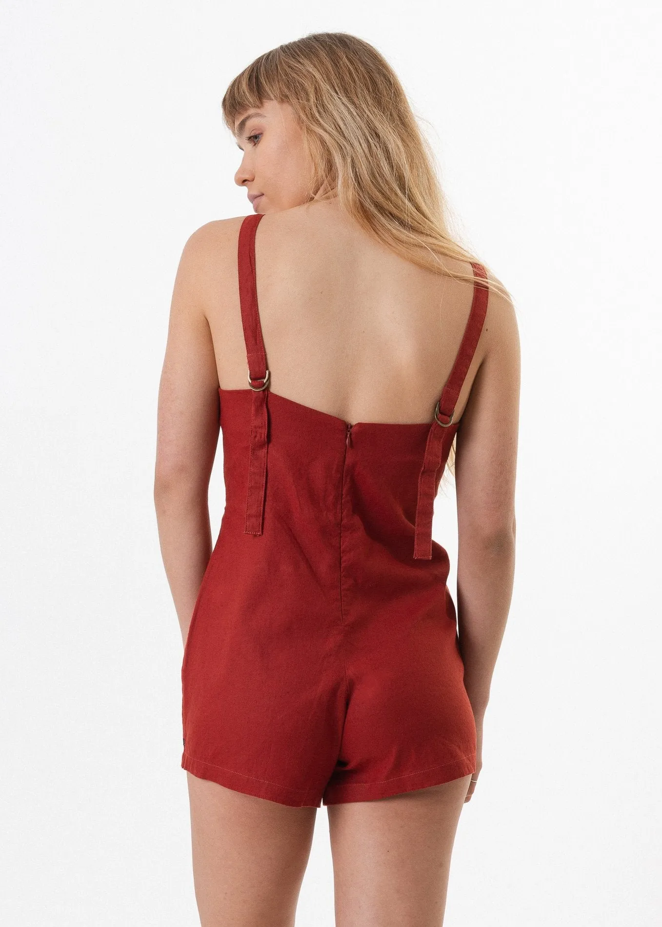Afends Womens Junip - Hemp Playsuit