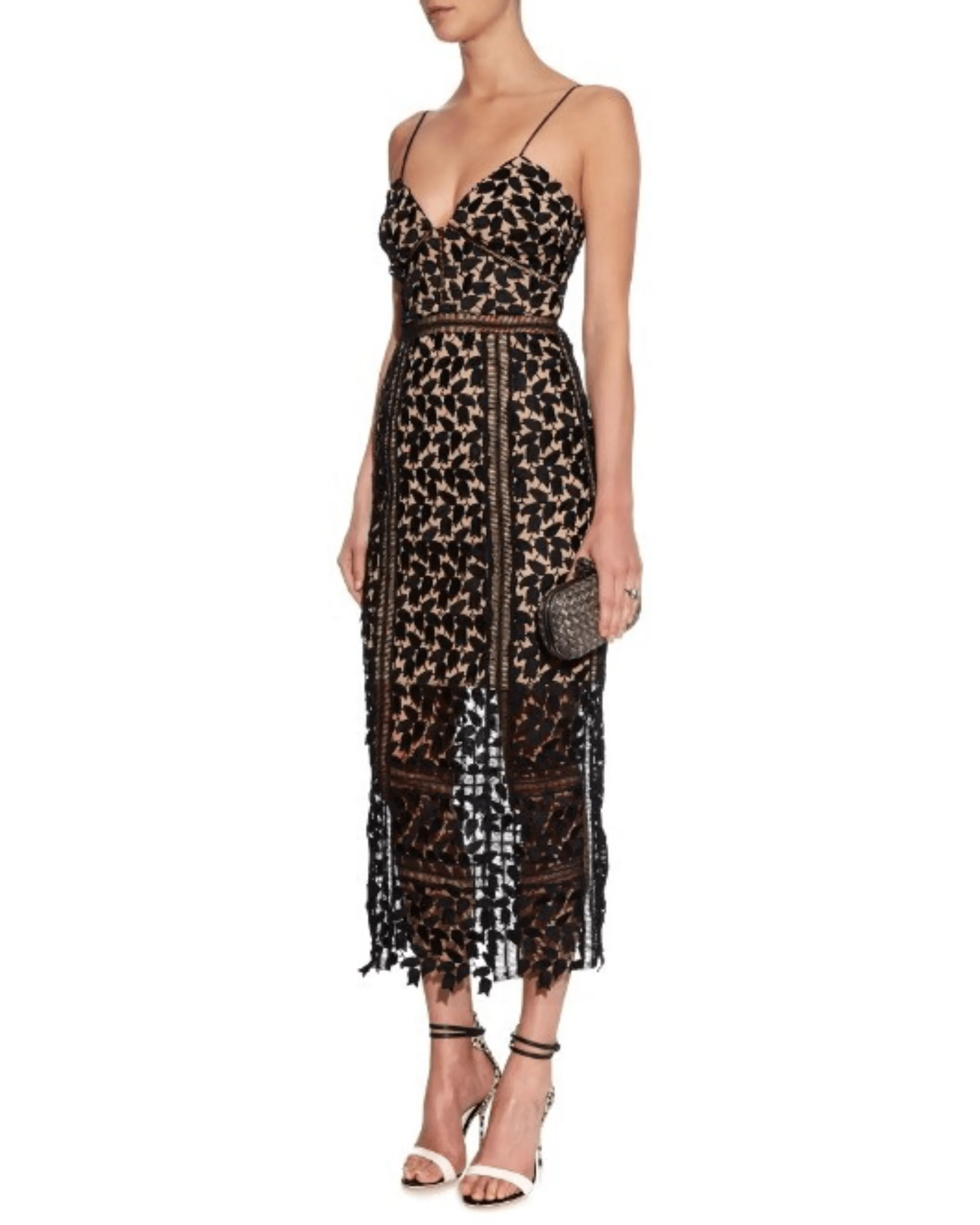 Arabella Lace Midi Dress