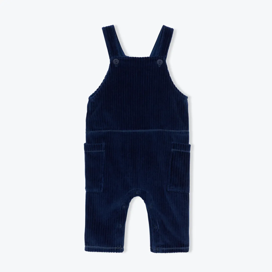 Arsene Marine Velour Overall