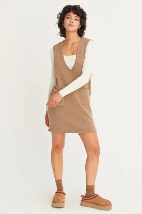 Autumn Air Pinafore Mini Dress