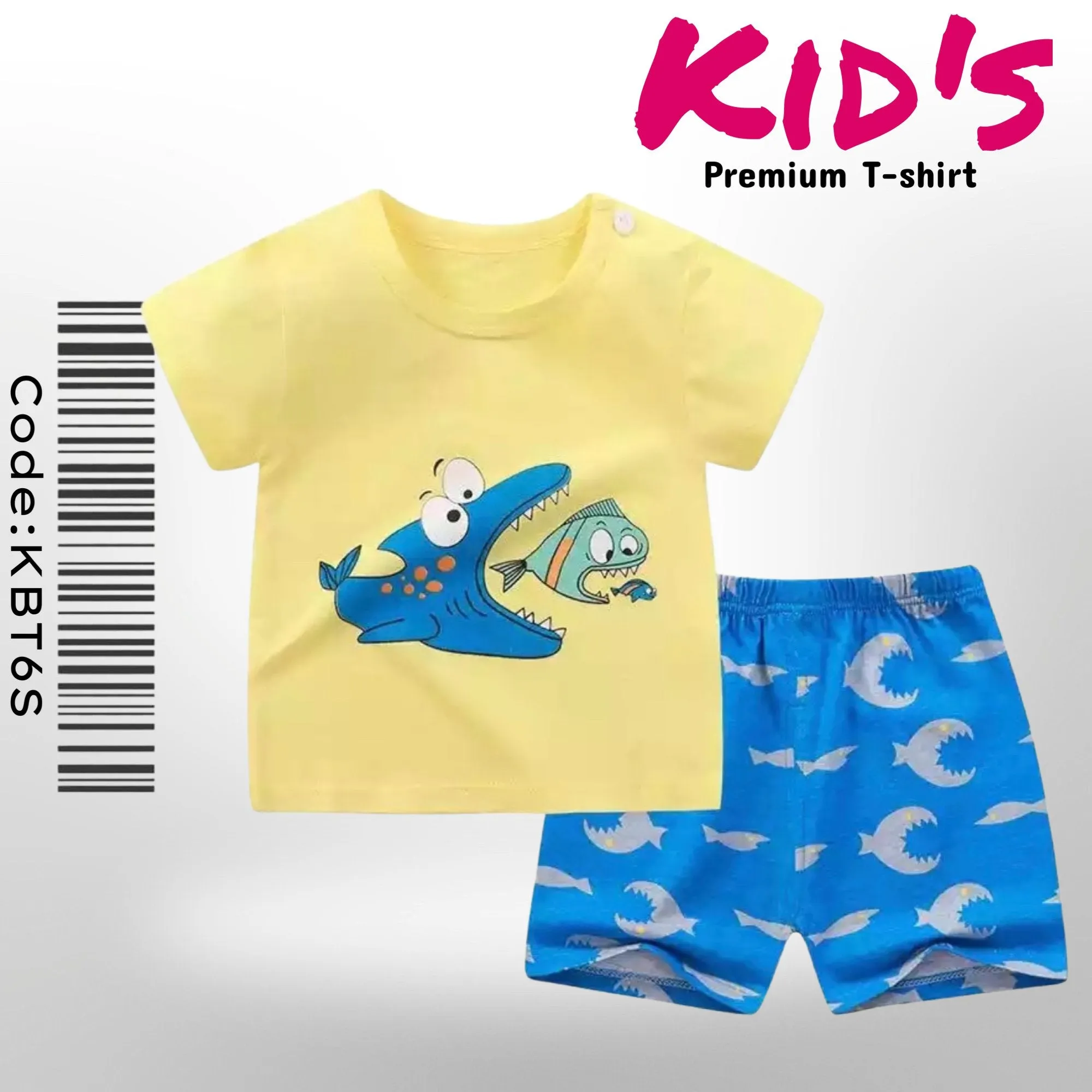 Baby Shark Kids Super Comfortable T-shirt