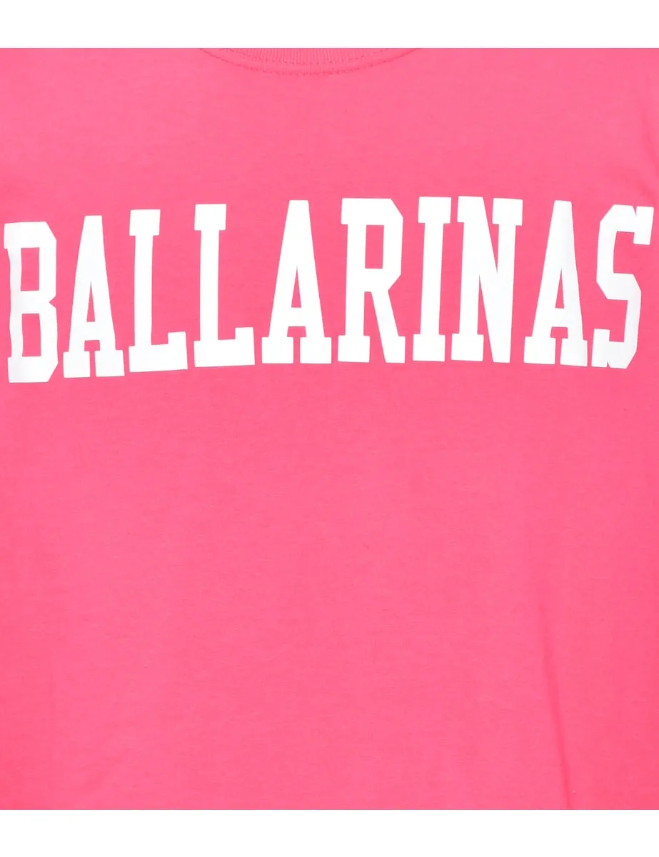 Ballerinas Printed T-shirt - M