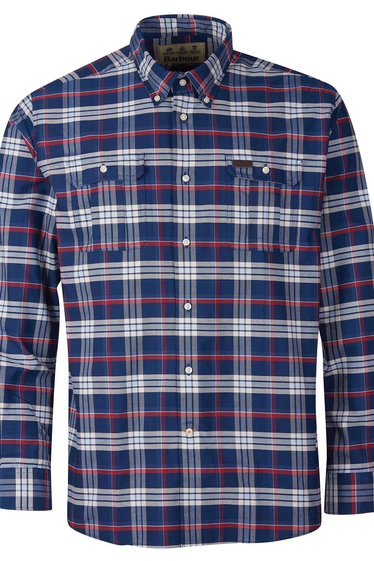 Barbour Shirt-Barton-Coolmax-Navy-MSH4885NY91