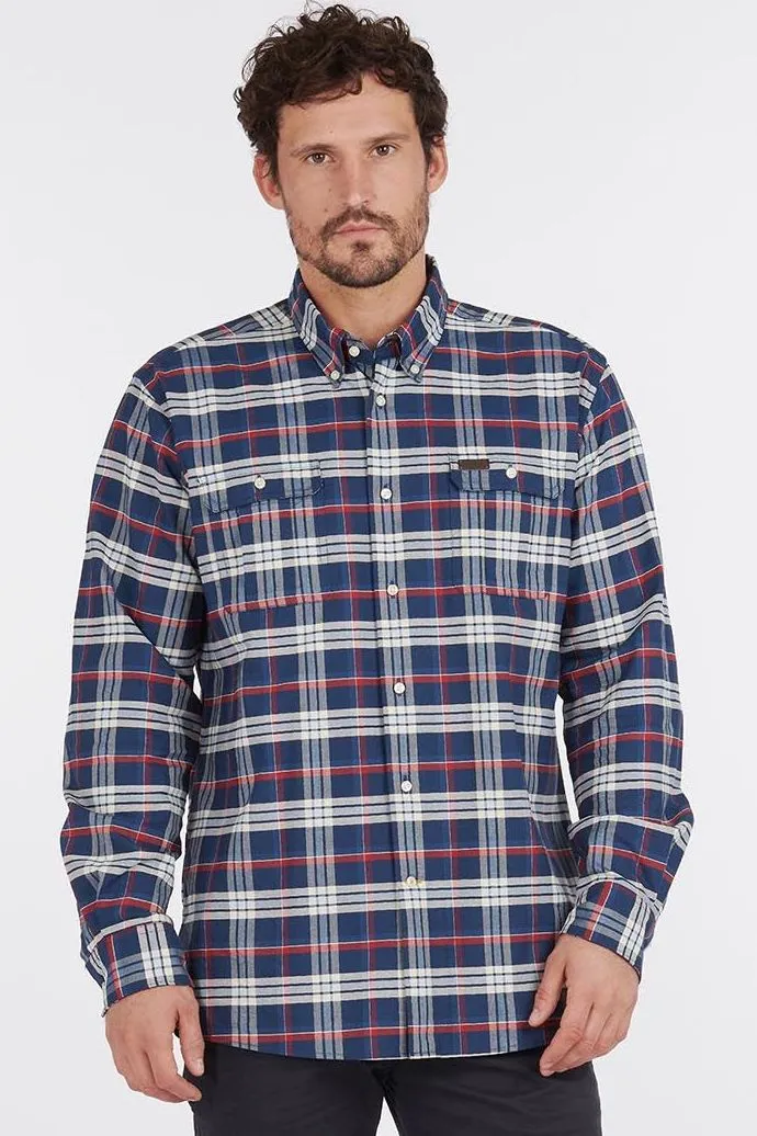 Barbour Shirt-Barton-Coolmax-Navy-MSH4885NY91