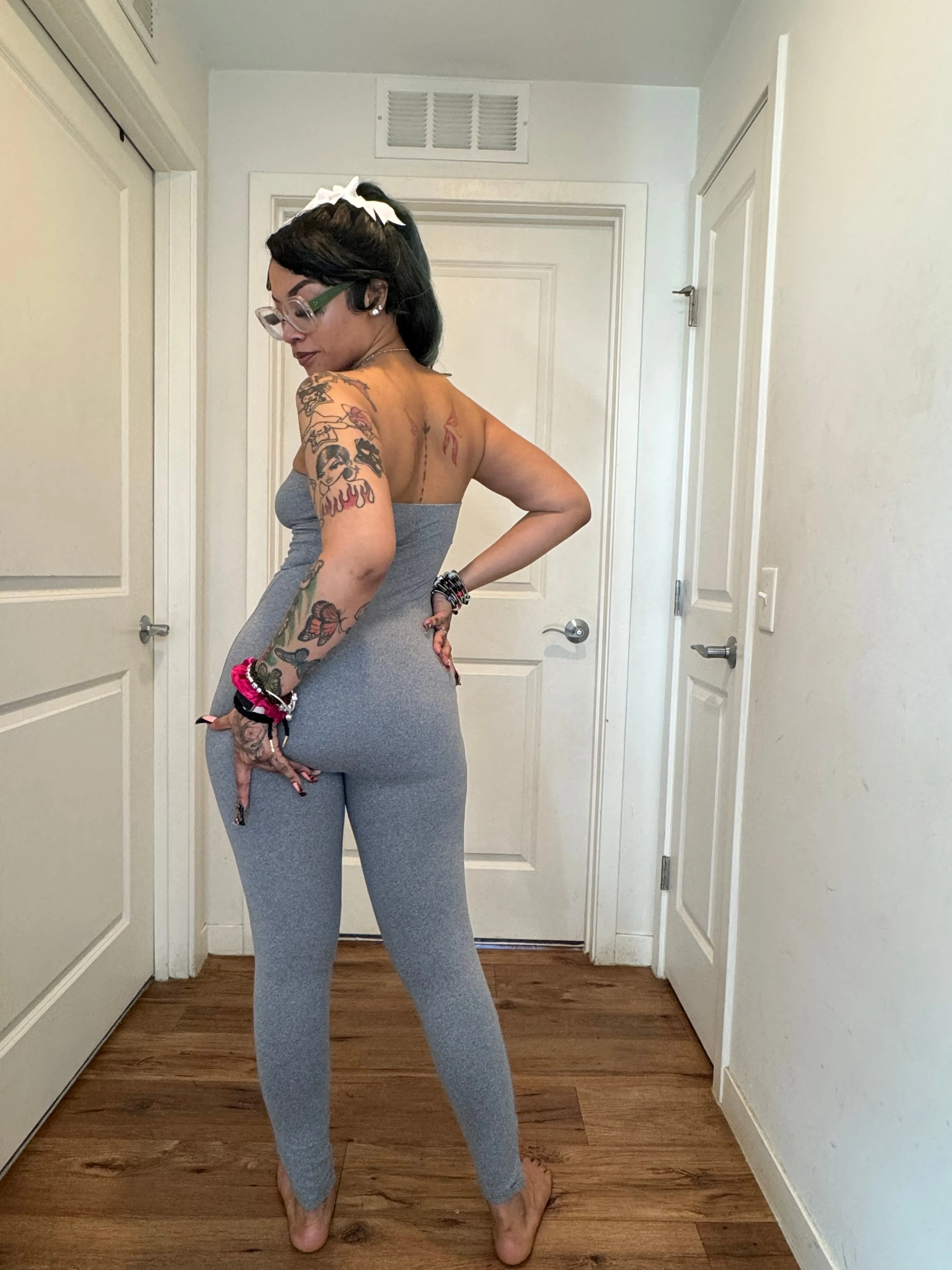 Becky jumpsuit gray