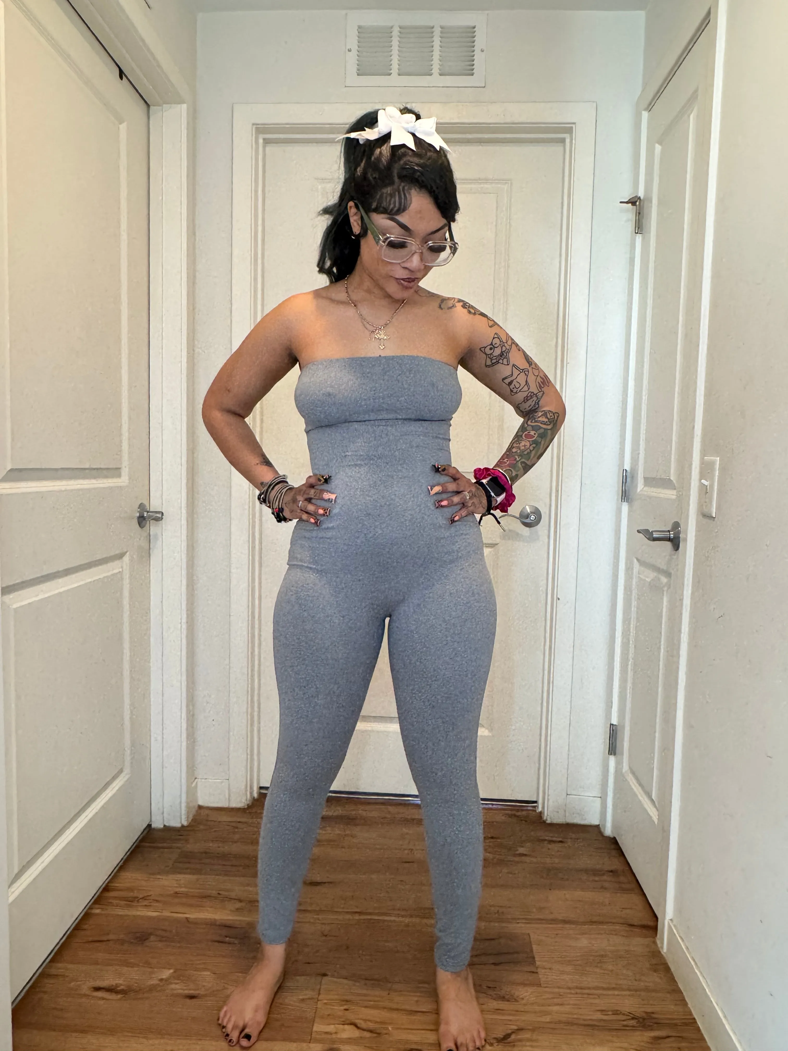 Becky jumpsuit gray