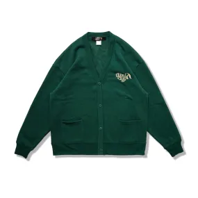 big sweat cardigan R009 green