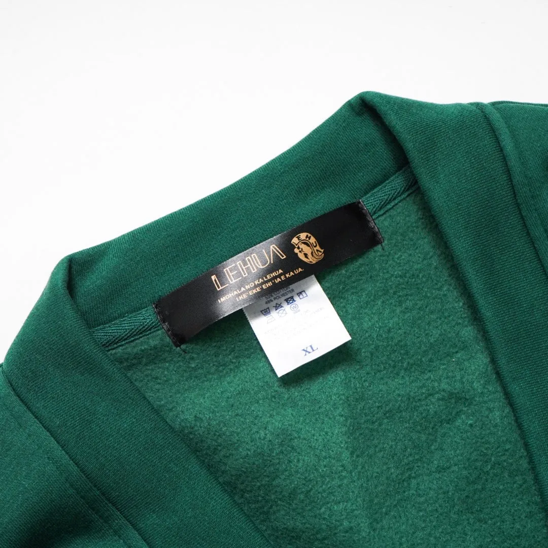 big sweat cardigan R009 green