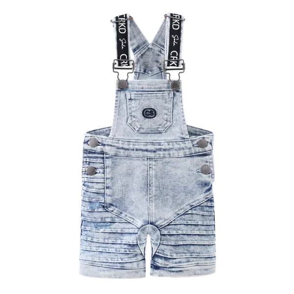 Billie Detailed Overall - Denim Blue