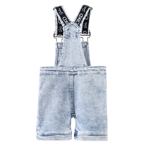 Billie Detailed Overall - Denim Blue