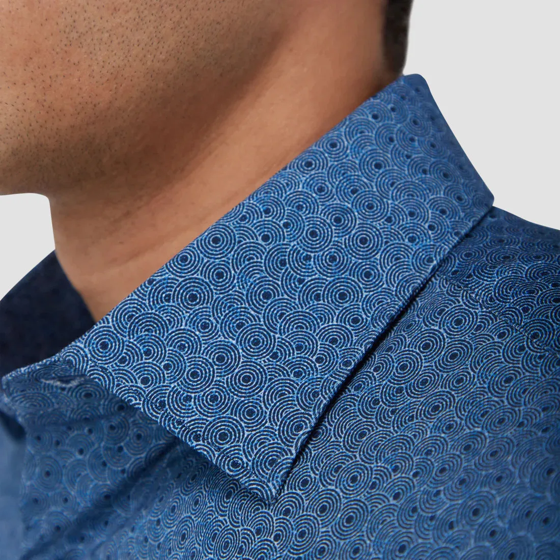 Bugatchi James Geometric OoohCotton® Shirt