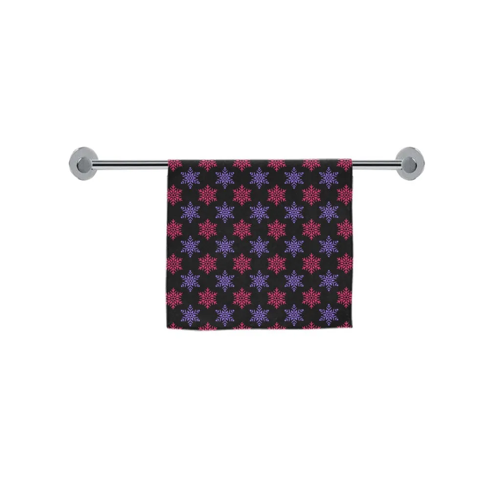 Christmas Snow Hand Towel 2 Pack (15" x 25")