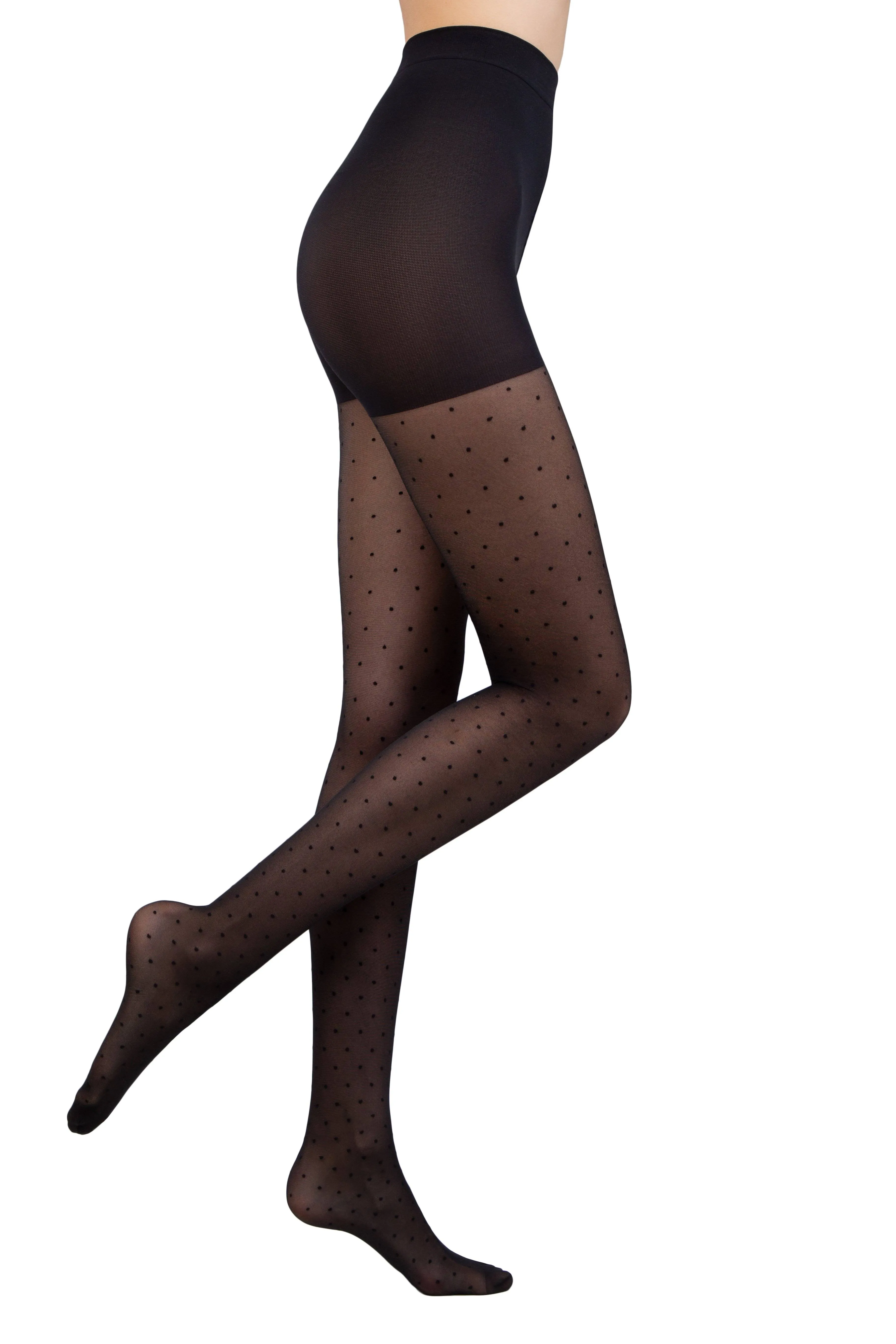 Conte Dots Slim 40 Den - Shaping Fantasy Polka-Dots Women's Tights (22С-1СП)