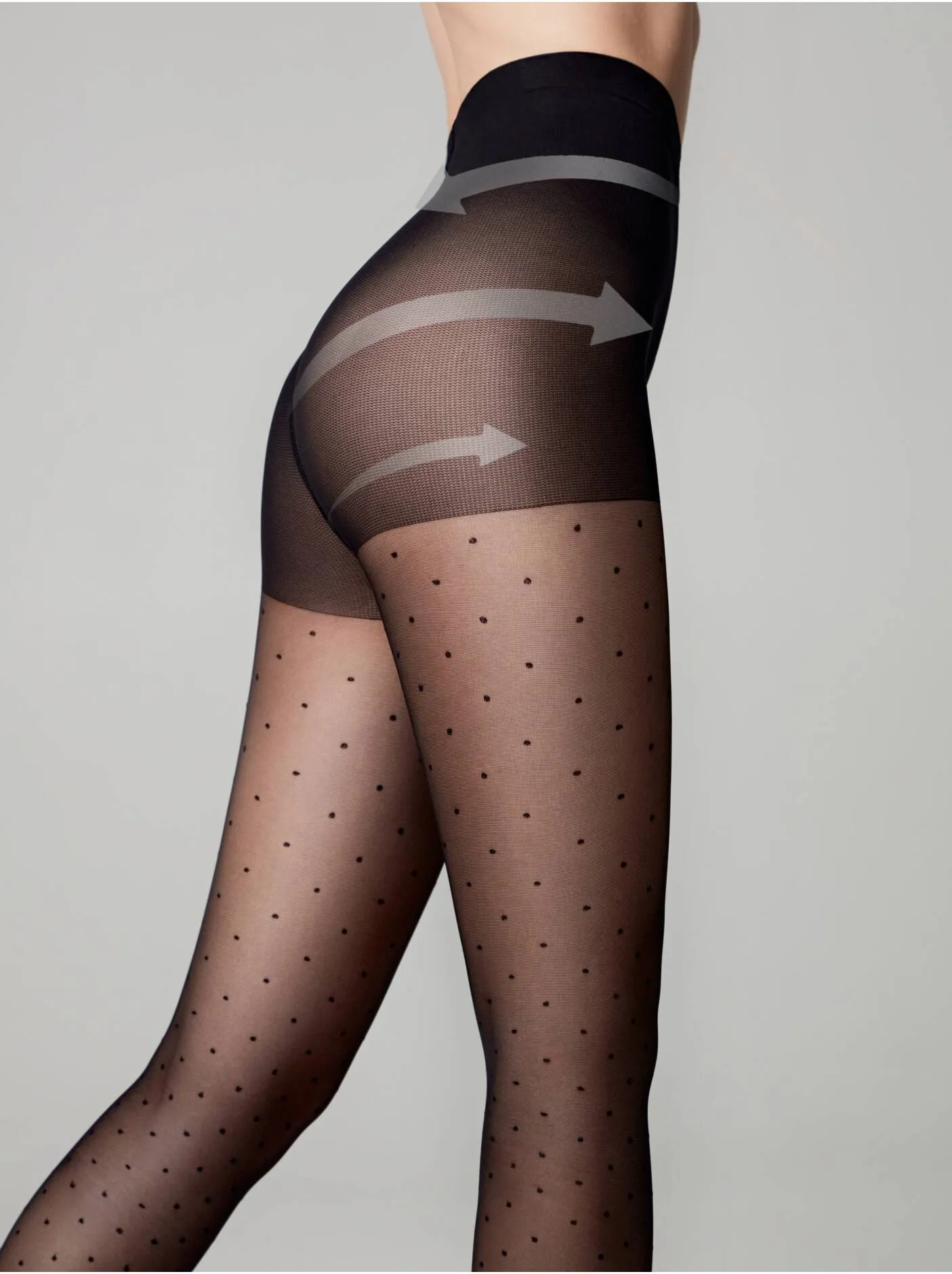 Conte Dots Slim 40 Den - Shaping Fantasy Polka-Dots Women's Tights (22С-1СП)