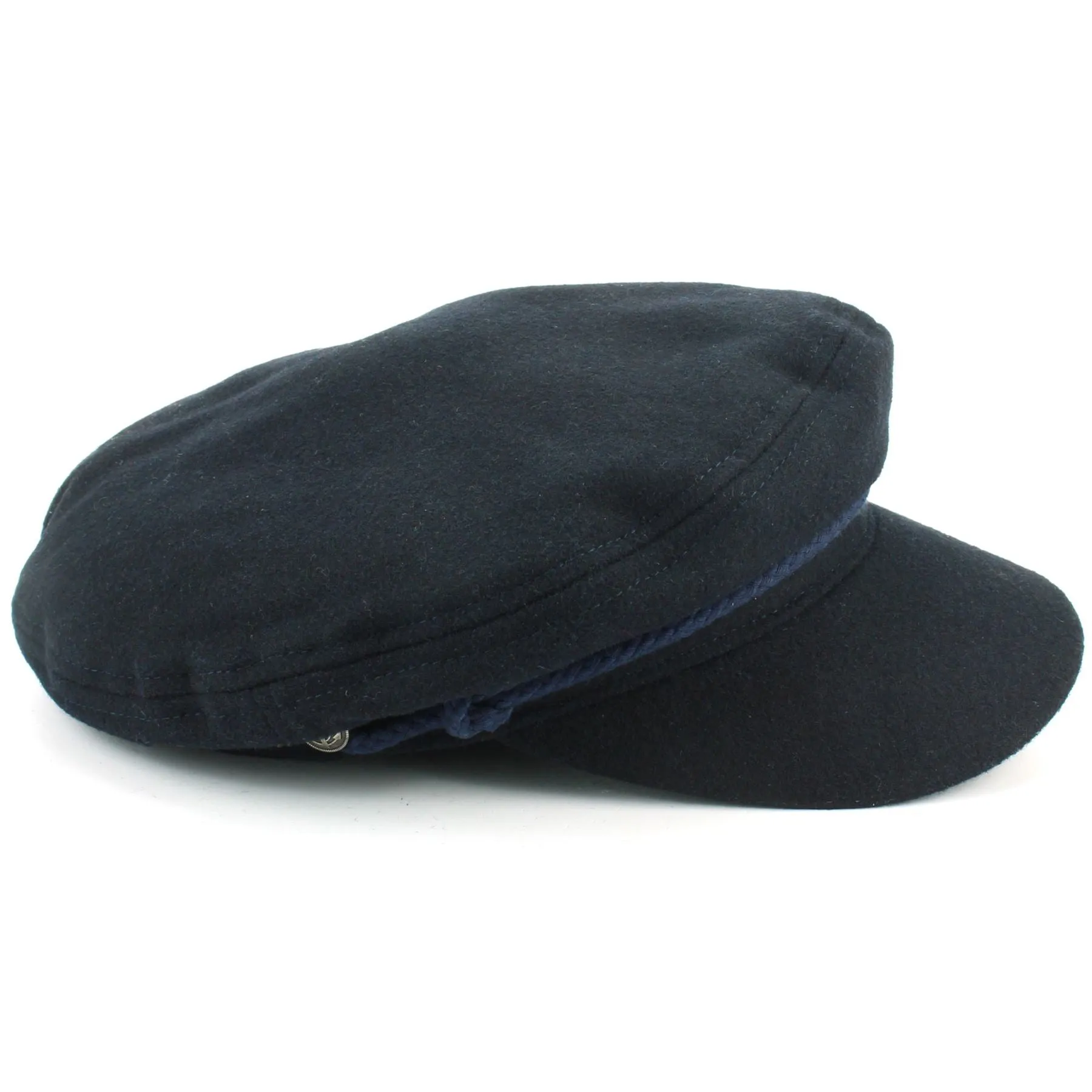 Cord Captain's Breton Cap - Navy