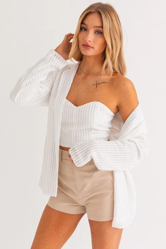 crochet boyfriend blazer
