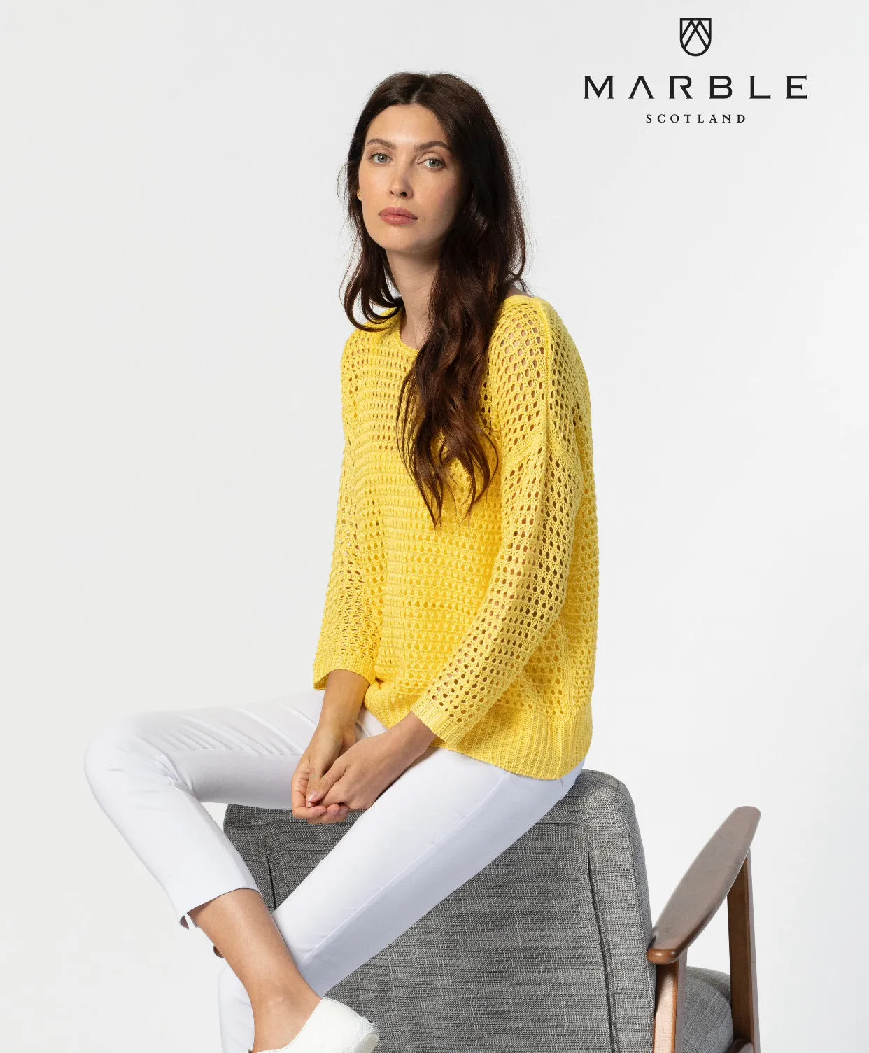 Crochet Open Back Sweater