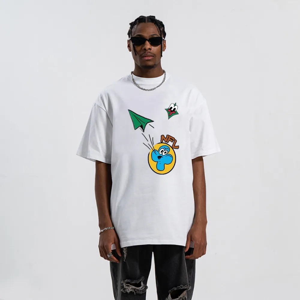 “Cute Cartoon Paper Airplane” T-shirt