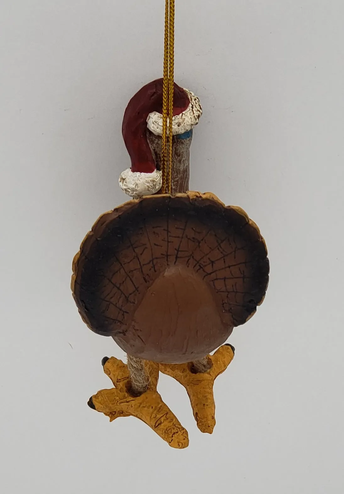 Dangling Leg Turkey Christmas Ornament