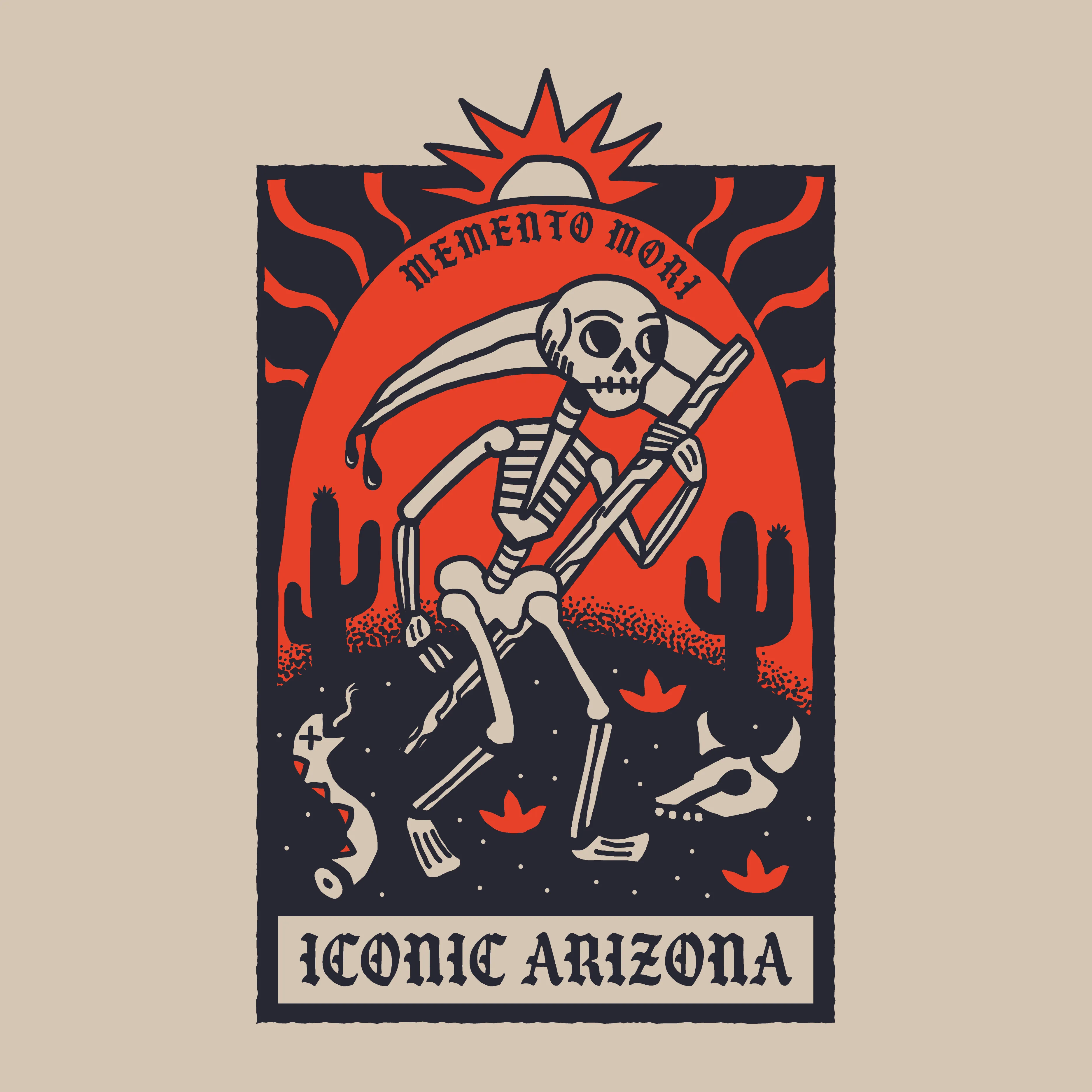 Death Tarot Unisex Crew Sweatshirt - Final Sale