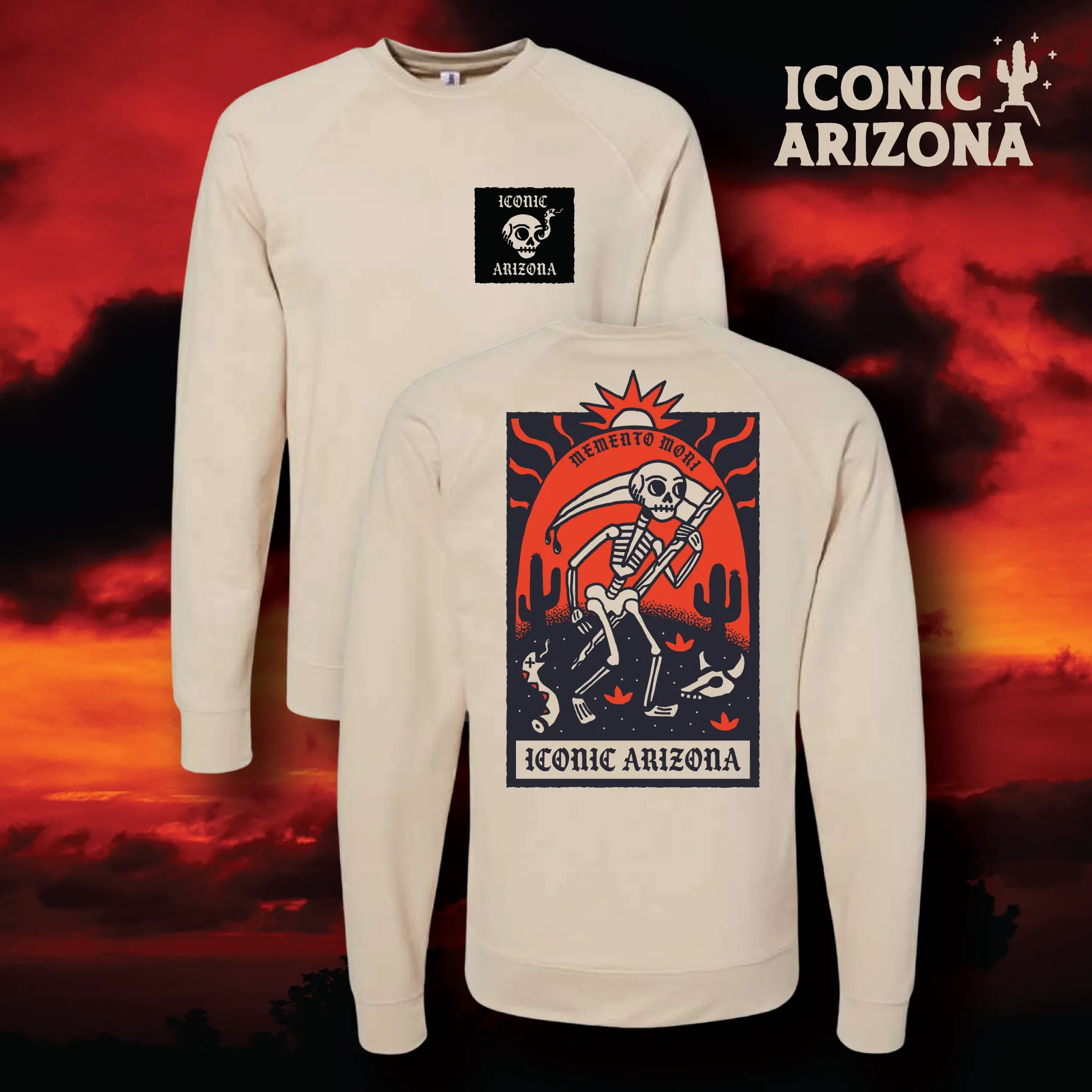 Death Tarot Unisex Crew Sweatshirt - Final Sale