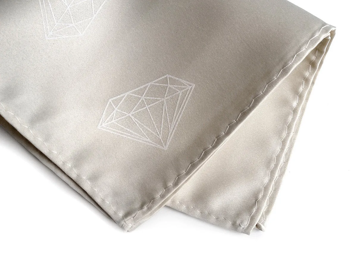 Diamonds Pocket Square