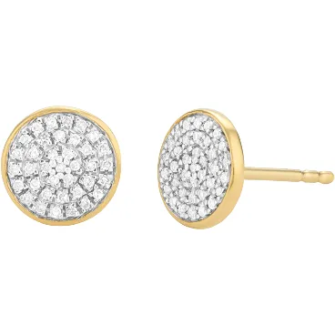 DISC FASHION EARRING