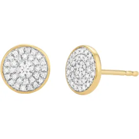 DISC FASHION EARRING