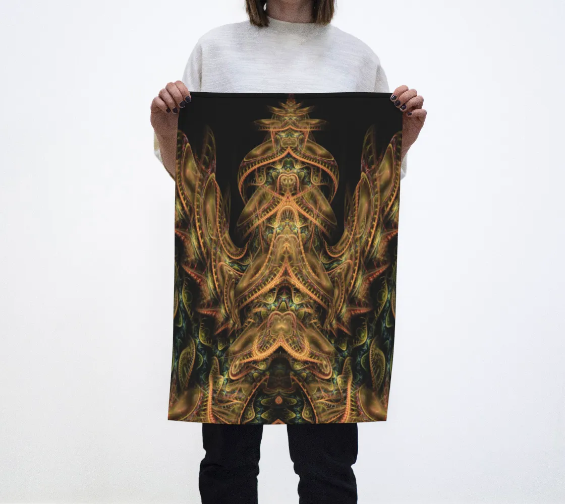DRAGON'S LAIR TEA TOWEL