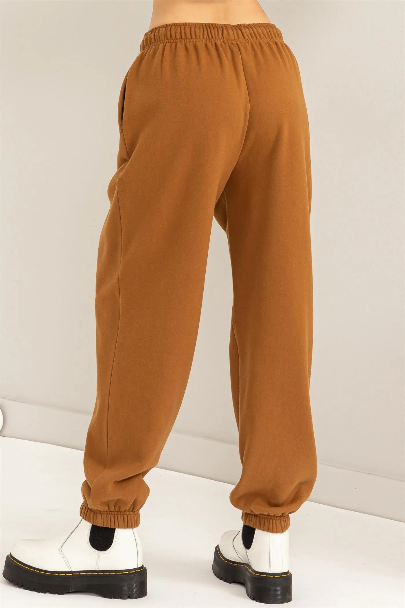 DZ24A317-High-waist Drawstring Joggger Pants
