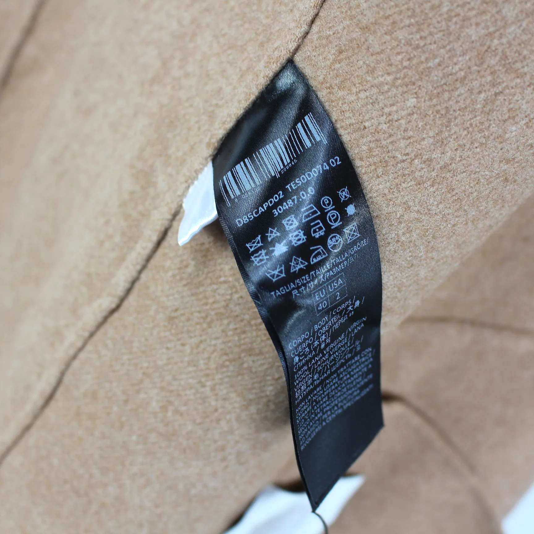 Eleventy Platinum Wool Coat