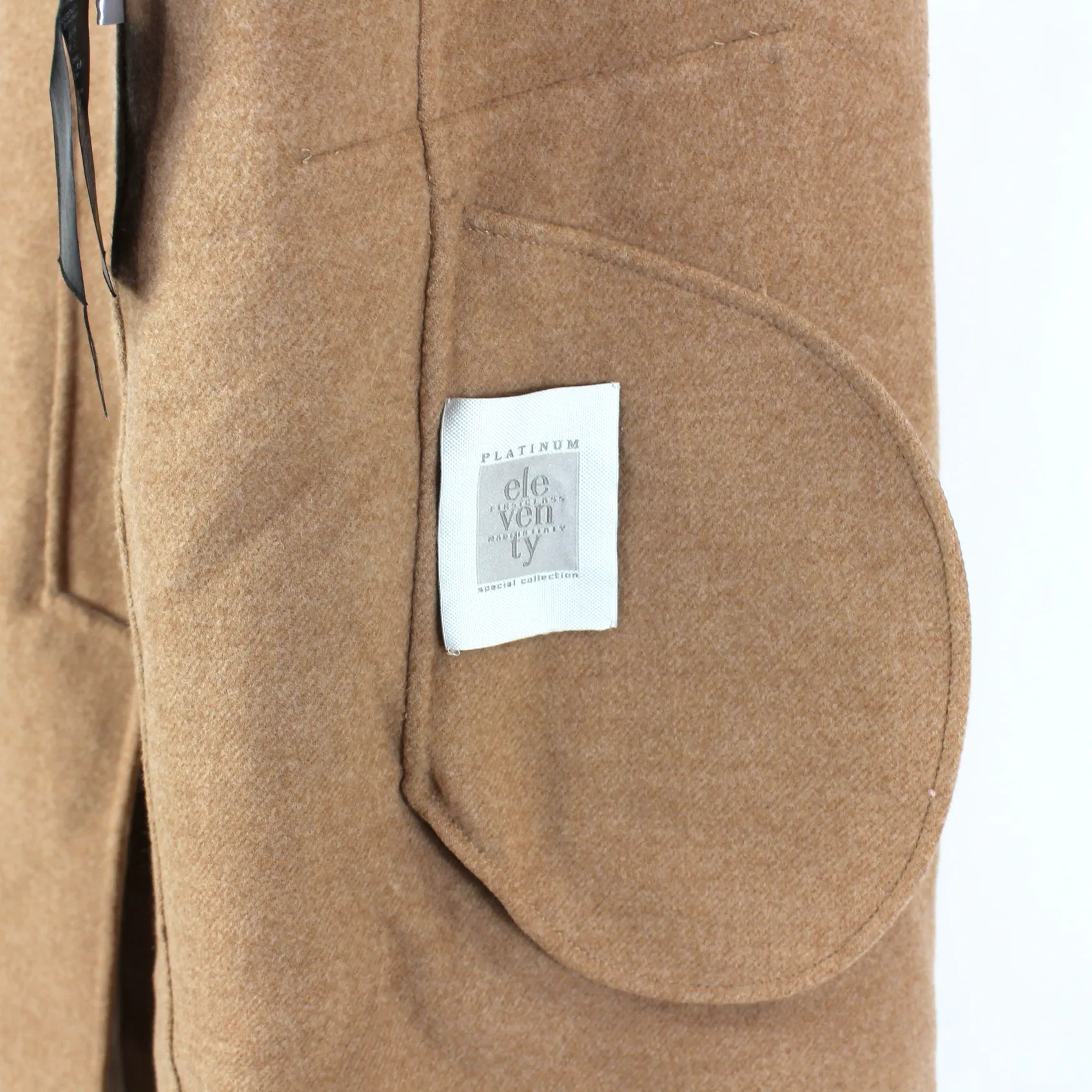 Eleventy Platinum Wool Coat