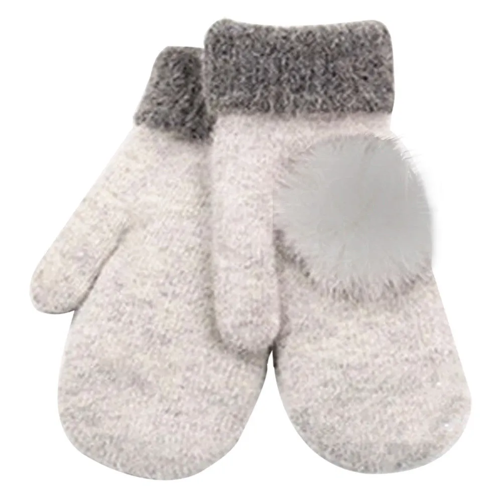 Fashion Knitted Mittens