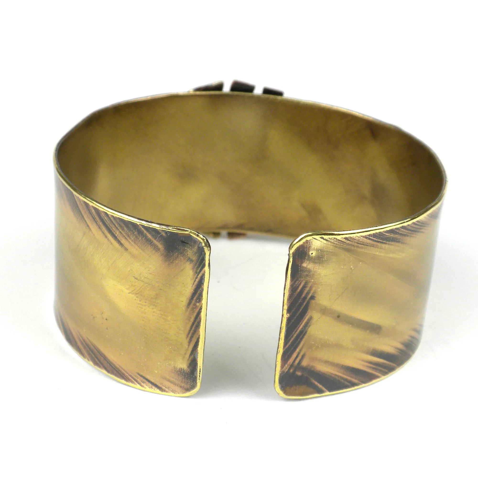 Fishbone Brass Bangle Brass Images