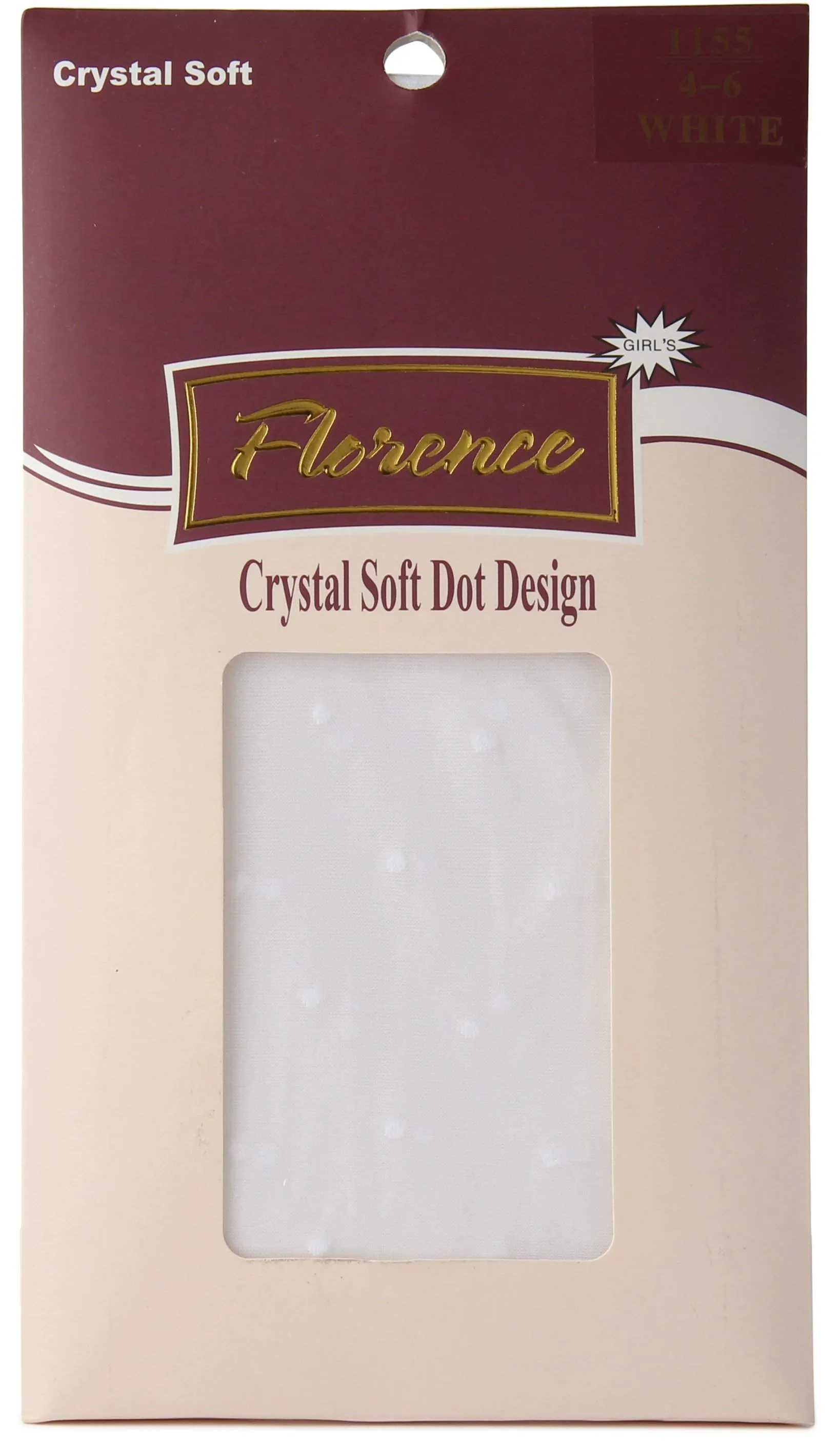 Florence Girls Crystal Soft Dot Design Tights Style: 1155