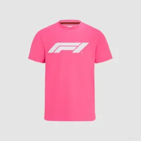 Formula 1 T-shirt, Formula 1 Logo, Pink, 2022