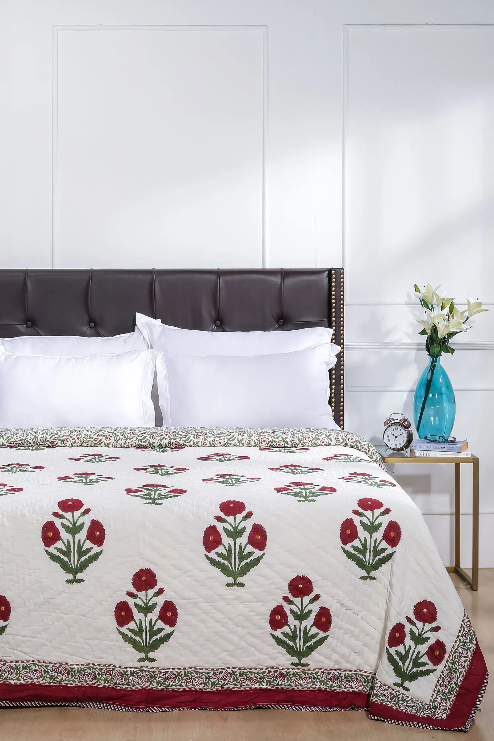 French Marigold Cotton Muslin Quilt