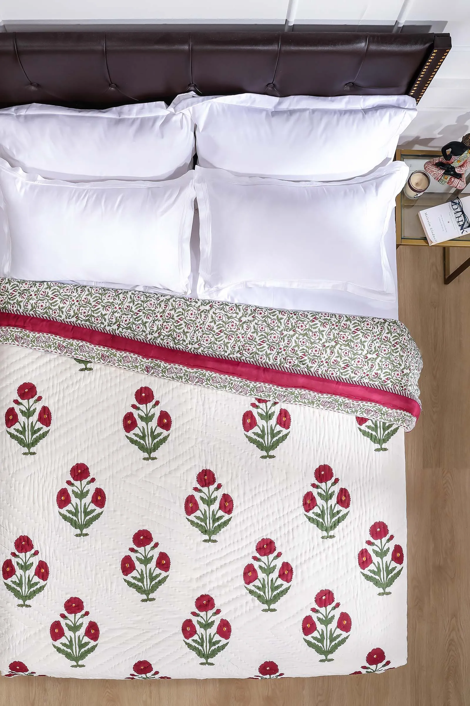 French Marigold Cotton Muslin Quilt