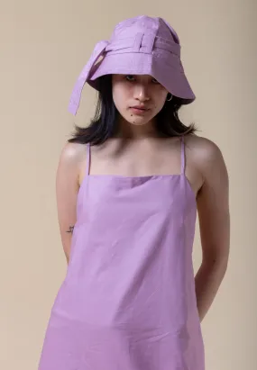 Garden Hat - lilac chambray