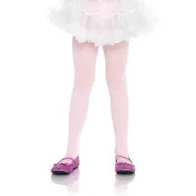 GIRLS OPAQUE TIGHTS PINK